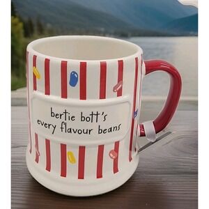 NEW Rae Dunn Harry Potter "Bertie Bott's Every Flavour Beans" Oversiz Coffee Mug